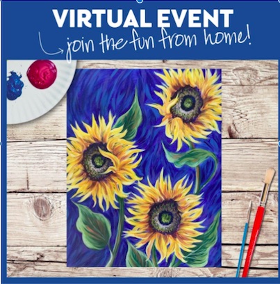 VIRTUAL EVENT! PAINT AT HOME!